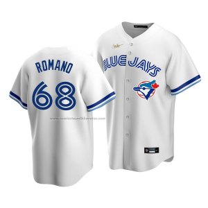 Camiseta Beisbol Hombre Toronto Blue Jays Jordan Romano Cooperstown Collection Primera Blanco