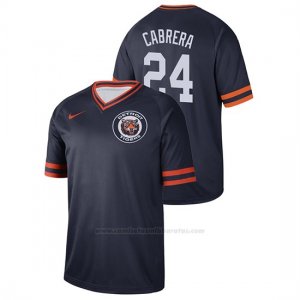 Camiseta Beisbol Hombre Detroit Tigers Miguel Cabrera Cooperstown Collection Legend Azul