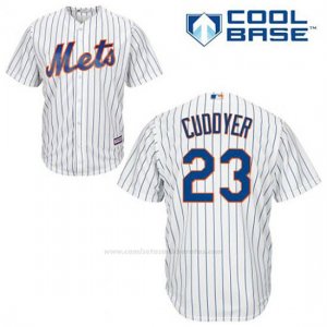 Camiseta Beisbol Hombre New York Mets Michael Cuddyer 23 Blanco 1ª Cool Base