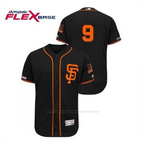 Camiseta Beisbol Hombre San Francisco Giants Brandon Belt 150th Aniversario Patch Autentico Flex Base Negro