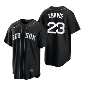 Camiseta Beisbol Hombre Boston Red Sox Michael Chavis Replica 2021 Negro