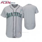 Camiseta Beisbol Hombre Seattle Mariners Gris 2018 Dia de la Madre Flex Base