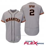 Camiseta Beisbol Hombre San Francisco Giants Denard Span Gris Hispanic Heritage Flex Base