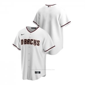 Camiseta Beisbol Hombre Arizona Diamondbacks Replica Primera Blanco