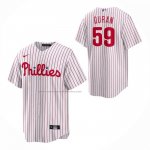 Camiseta Beisbol Nino Philadelphia Phillies Jhoan Duran Primera Replica Blanco