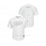 Camiseta Beisbol Hombre Minnesota Twins Ryne Harper 2019 Players Weekend Replica Blanco