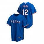 Camiseta Beisbol Hombre Texas Rangers Rougned Odor Replica Alterno Azul
