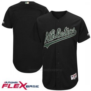 Camiseta Beisbol Hombre Oakland Athletics Negro 2000 Turn Back The Clock Flex Base